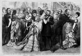 CUSTER, SHERMAN, GRANT, SHERIDAN, GENERALS KISSING THE GIRLS, TOLEDO