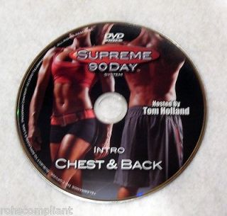 SUPREME 90 DAY WORKOUT   Intro + Chest & Back   New DVD   Shot In HD