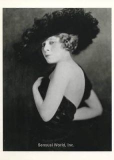 Naughty Actress at Age 26, MAE WEST POSTCARD James Abbe Photographer