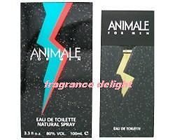 New Animale For Men EDT Cologne 3.4 oz 100ml spray In Retail Box