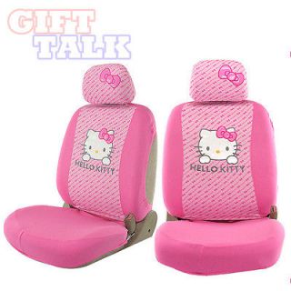 Hello Kitty Car Pink Front Seat Covers Accessories Decor girls