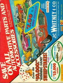 1975 J.C. Whitney & Co Auto Accessories/Parts Catalog Winning Hand