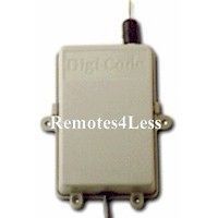 Digi Code 5110 1 Channel 12/24 Volt 4 Wire Gate Radio Receiver