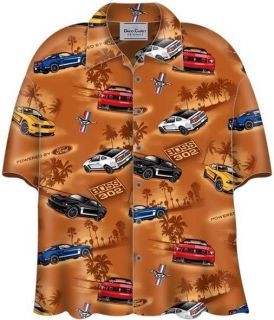 Ford Mustang Boss 302 Cars Camp Hawaiian Shirt, David Carey