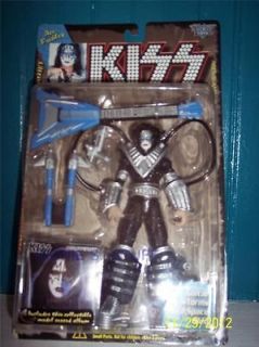 LOOK  KISS ACE FREHLEY McFARLINE TOYS SERIES 2 1998 SOLO ALBUMS