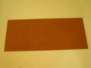 Locomotive Train Railroad Engraving Template Pantograph Engraver New