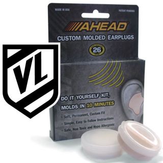 Custom Molded EarPlugs Tan 26 NR rating   ACME Drum Hearing Protection