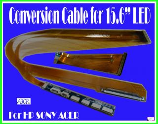 New 15.6 Conversion Cable for Sony Dell Led to CCFL Screen