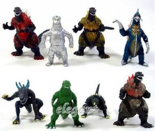 Godzilla Monsters Gigan 8 Action Toy Figures Set