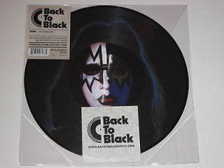 KISS, Ace Frehley, solo album picture disc vinyl LP, Back To Black
