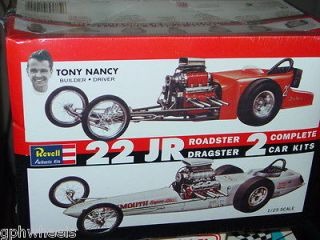 Revell TONY NANCY 22 JR 2 in 1 ROADSTER or DRAGSTER MODEL 1/25 Scale