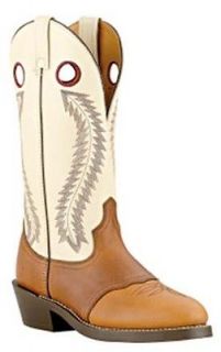 Laredo 62023 Western Cowboy Boots Tan/White, 8