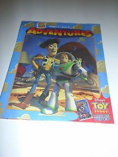 King Kids Club Adventures Activity Book   Disney Toy Story   Unused