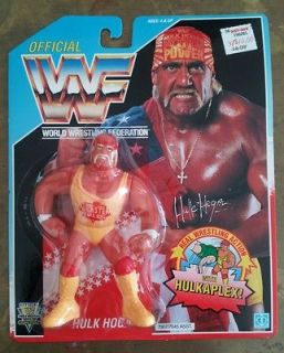 Vintage 1991 Hasbro WWF HULK HOGAN Action Figure WWE MOC