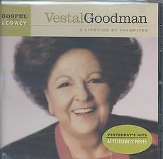 Lifetime of Favorites   Vestal Goodman New & Sealed CD