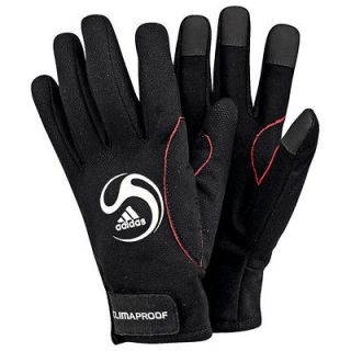 ADIDAS FIELD PLAYER CP GLOVES CLIMAPROOF BLACK.