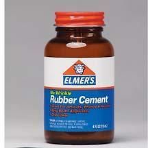 Elmers Glue 4OZ RUBBER CEMENT ELG 904