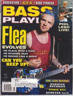 Bass Player Magazine (August 2002) Chili Pepper Flea / Phil Lesh