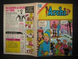 ARCHI SERIE AGUILA # 825 MEXICAN COMIC 1979