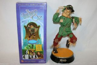 WIZARD OF OZ COLLECTIBLE ANIMATED FIGURE; SCARECROW