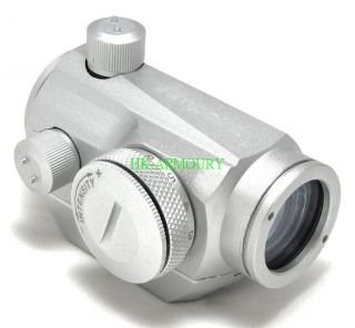 Micro T1 Red/Green Dot Sight Scope Aimpoint Silver
