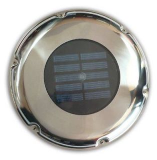 NEW Sunforce 81300 Stainless Steel Solar Vent