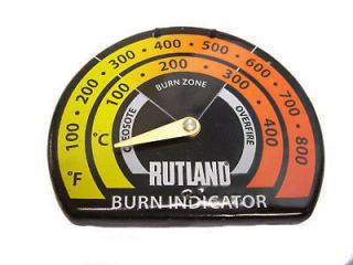 RUTLAND 701 MAGNETIC WOOD STOVE / PIPE THERMOMETER