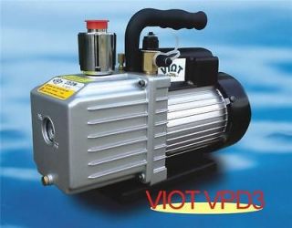 2Stage Rotary Vane Deep Vacuum Pump 2.8CFM HVAC Bagging Tool