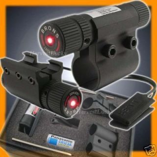RED DOG Laser Sight Scope W/2 Switch & 2 Mount (BoxSet)