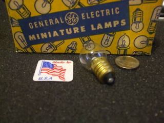 GE 432 C 28 3 AMERICAN Made Vintage 18/v LIONEL Train Screw Lamp Bulb