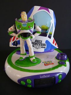 Buzz Lightyear Projector Alarm Clock Radio w/Night Light by Lexibook