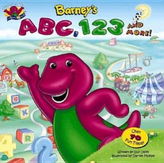 Barneys ABC, 123 & More Guy Davis Numbers Letters Colors Shapes