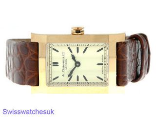 Alfred Dunhill 18K Pink Gold ladies watch, Limited Edition Mode. From