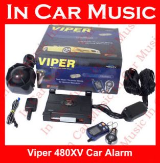 VIPER 480XV Pager Car Alarm Immobiser Category Cat 1