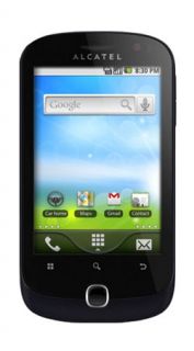Alcatel OT 990 Android 3G on O2 PAYG Phone – Black Inc £10 of