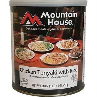 Can   Chicken Teriyaki with Rice   Mountain House Freeze Dried