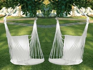 INDOOR OR OUTDOOR COTTON PADDED SWING CHAIRS