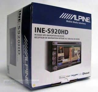 ALPINE INE S920HD IN DASH 6.1 NAVIGATION RECEIVER W/ BUILT IN