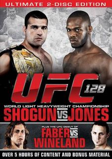 UFC 128 Brand New Sealed DVD. Jones vs Shogun. Faber vs Wineland