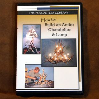 BUILD YOUR OWN ANTLER CHANDELIER & LAMP DVD video