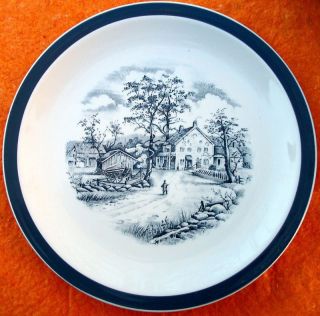 Staffordshire Home in the Country Alfred Meakin Plate