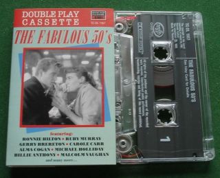 The Fabulous 50s Carole Carr + Double Play Cassette Tape   TESTED