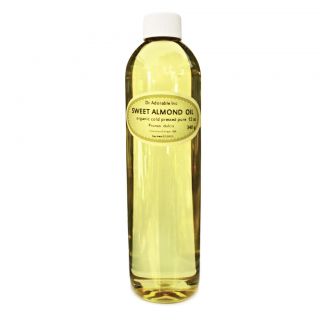 SWEET ALMOND OIL COLD PRESSED PURE ORGANIC *FREE S&H*