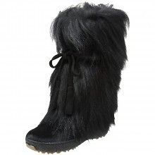 Pajar Womens Scarlet Tallle Tie Goat Hair Boot ,Available in Black