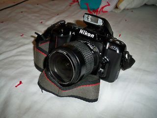 NIKON N6006 WITH NIKON 35 80mm LENS/ BUILT IN FLASH/ BAG & STRAP