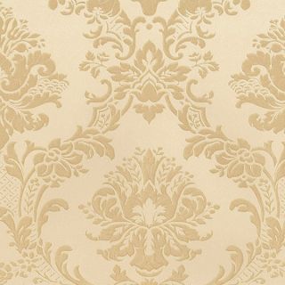 12/31cm Wallpaper SAMPLE Gorgeous Tone on Tone Damask in Gold