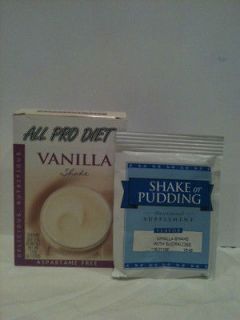 ALL PRO (Protein) IDEAL WEIGHT LOSS SOLUTIONS   VANILLA SHAKES/PUDDING