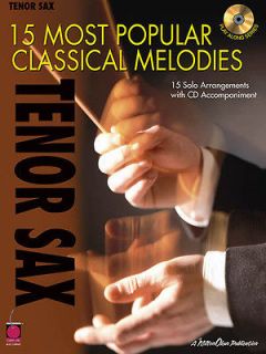 15 Most Popular Classical Melodies Tenor Sax Sheet Music Play Along