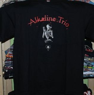 Alkaline Trio Large black T Shirt New rare The Lawrence Arms heavens
