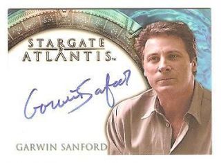 Stargate Atlantis Season 2 Auto Card Garwin Sanford